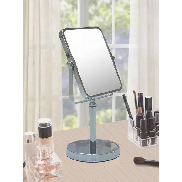 Indecor Home Free Standing Double Sided Tabletop Makeup Metal Vanity