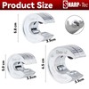 Sharp-tec Pipe Cutter 15mm and 22mm, Copper Pipe Cutter with