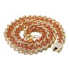 Halukakah Diamond Cuban Link Gold Chain for Men Iced Out,13MM