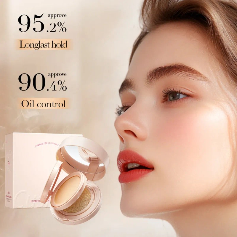 Corrector Powder Air Cushion Luminous Cream 2 En 1 Powder