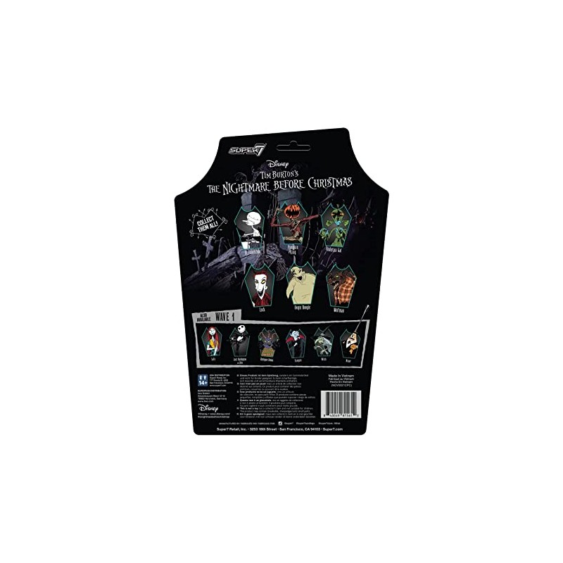 Super7 Nightmare Before Christmas Reaction W2 - Lock