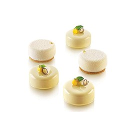 Silikomart Essenziale30 Silicone Mold with 15 Cavities, Ea 1.77 Inch Diameter x 0.78 Inch High