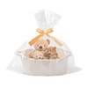 Large Empty Gift Basket, Braided Gift Basket with Gift Film,