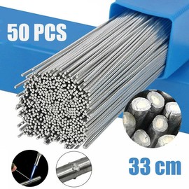 50xAluminium Welding Rods Low Temp Flux-Cored Repair Alloy Fix Easy Brazing Wire - for Durable & Efficient Alloy Repair