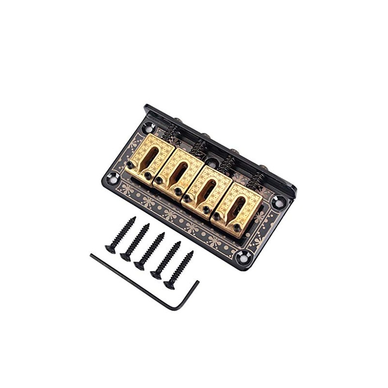 Domofa 4 String Hardtail Bridge 14mm String Spacing for Cigar