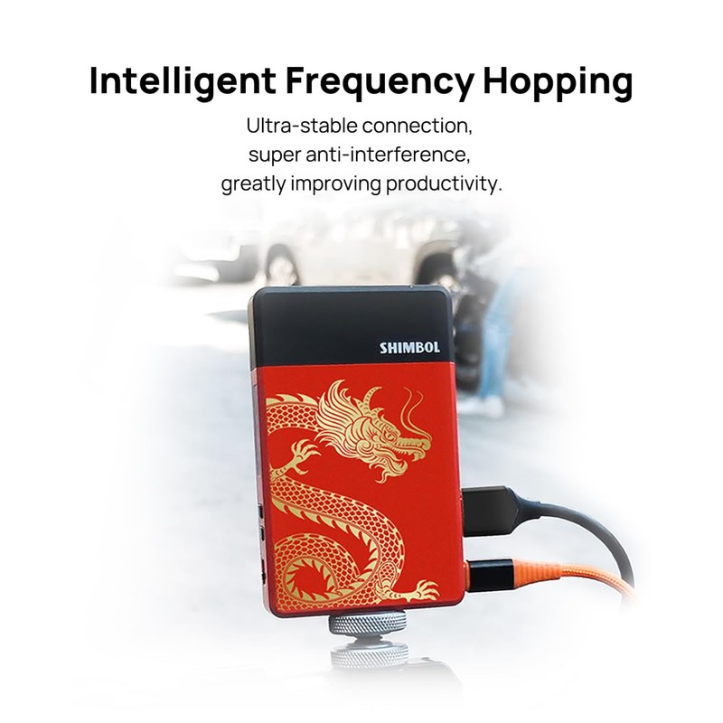 Shimbol Wireless Video Transmission System TP Mini HDMI Transmitter and