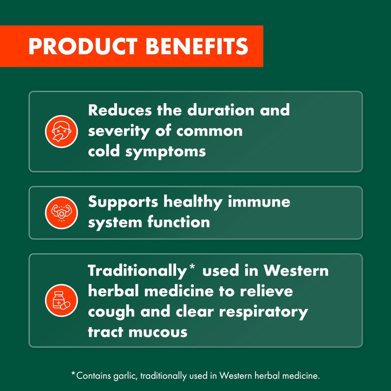 Nature's Own Garlic + Vitamin C, Horseradish, Fenugreek & Marshmallow,