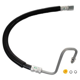 TRQ Pump To Hydroboost Power Steering Pressure Line Hose Assembly Compatible with 1998-2002 Dodge Ram 1500 1997-2002 Ram 2500 Ram 3500