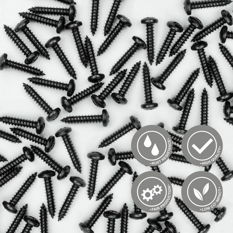 Pack of 20 Flat Head Phillips Self Tapping Screws -
