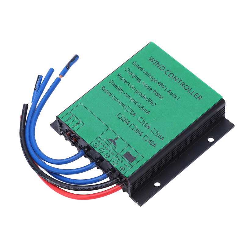 Wind Turbine Generator Controller 1000W Efficient PWM Charging IP67 LED