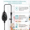 FEDOUR 15W/25W/35W Mini Aquarium Heater Submersible Small Aquarium Heater for