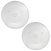 2-Pack WB49X10063 Microwave Glass Turntable Plate Replacement for General Electric