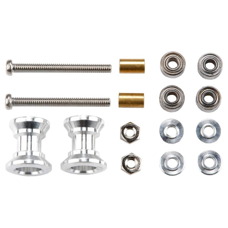 タミヤ ミニ四駆グレードアップパーツシリーズ No.403 GP.403 2段アルミローラーセット 9-8mm 15403