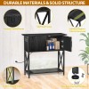 SEGAWE 29Gal Metal Frame Aquarium Stand Fish Tank Turtle Tank