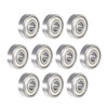 sourcing map 605-608 ABEC-3 Bearing 608ZZ 10Qty