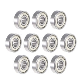 sourcing map 605-608 ABEC-3 Bearing 608ZZ 10Qty