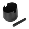 Coffee Knock Box ABS Black Grind Disposal Dump Bin with