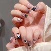 Nail Tip, Short, Medium, 24 Pieces, Nail Tip, False Claws,