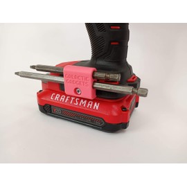 Long Bit Magnetic Holder for Dewalt 20V, Securely Holds Long and Short Bits - Galactic Gadgets (Pink)