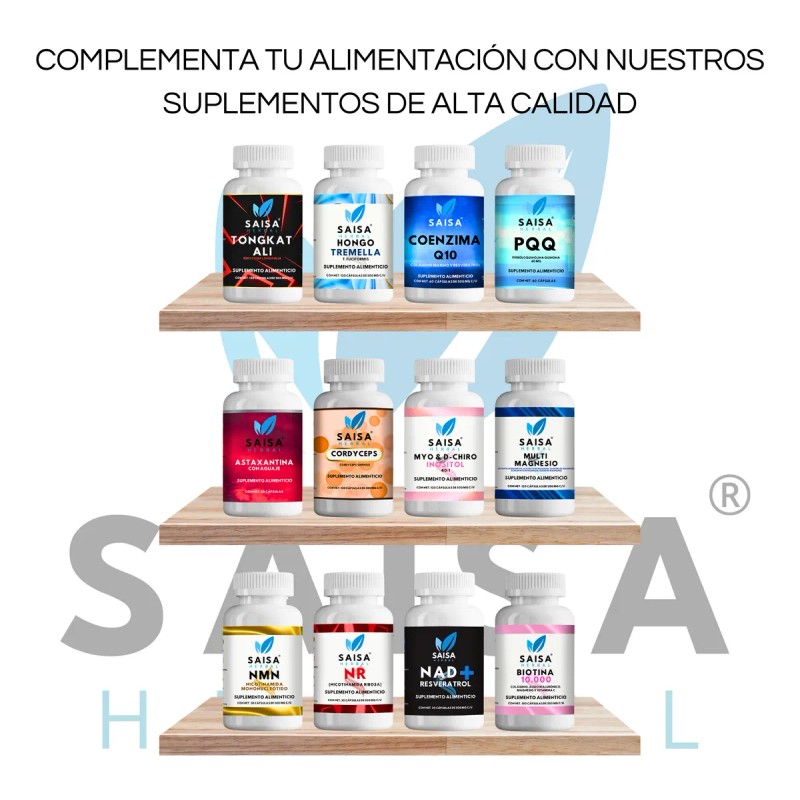 Enzimas Digestivas Suplemento 500cáp Mejor Digestión Premium Sin Sabor