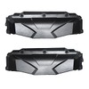 2PCS UTV Windshield Vent Self Install Kit for Hard Coated