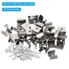 PATIKIL LED Strip Light Clips, 40 Pack Mounting Bracket Fixing