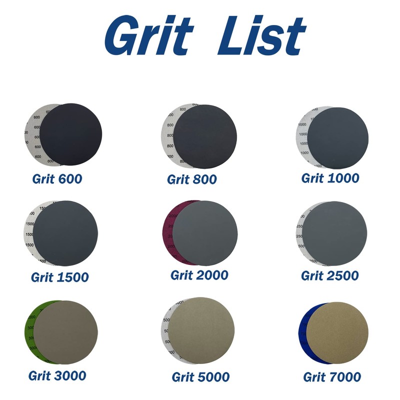 AutKerige 1200 Grit Wet Dry Sandpaper, 6 Inch 25 PCS