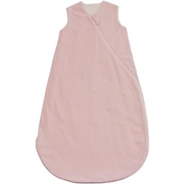 Loulou Lollipop Tencel Lyocell Wearable Baby Blanket Sleeping Bag, Unisex Infant Toddler, 1.0 TOG, 2-Way Zipper Sleepsack, Blush Pink, 0-6 M