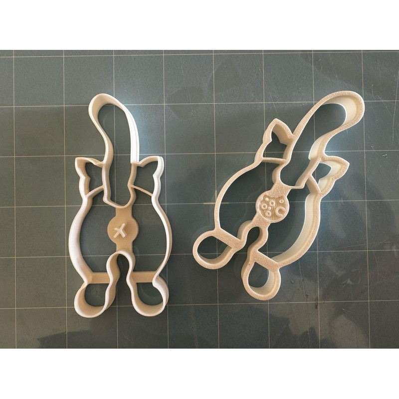 Kitty Butt Cookie Cutter Set - 2 Piece - 4