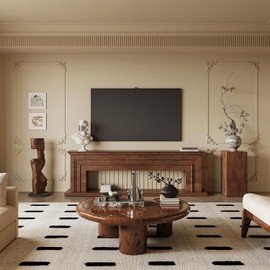 Ready to Assemble Wall Molding Kit Corners Made into 1 Top and 1 Bottom Frame Premade Accent Wall Molding Wainscoting Panels for Interior Wall Decor Living Room and Bedroom