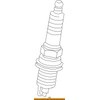 TOYOTA (トヨタ) 純正部品 スパーク プラグ アクア 品番90919-01265