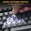 DAREU EK75PRO Wireless 75% RGB Hot-Swappable Mechanical Gaming Keyboard with