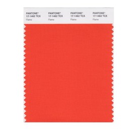 PANTONE Smart 17-1462X Color Swatch Card, Flame