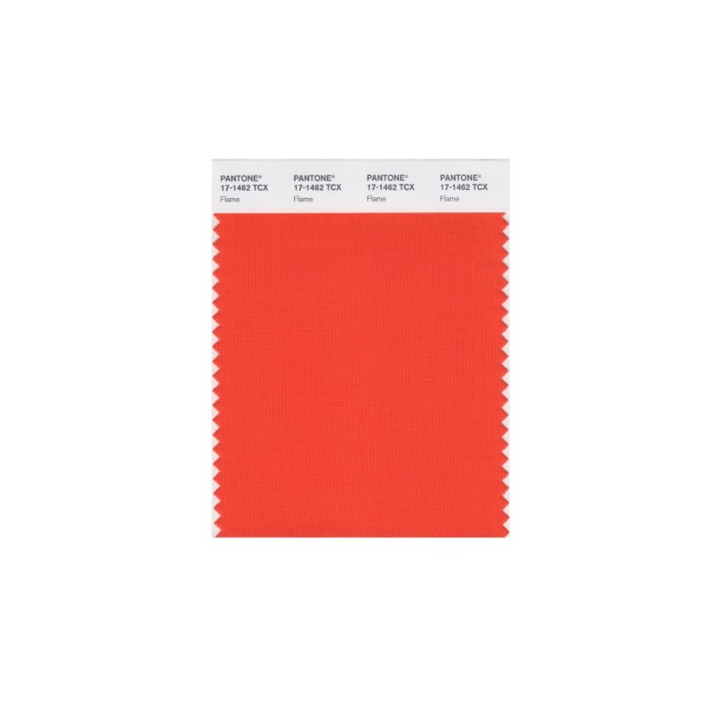 PANTONE Smart 17-1462X Color Swatch Card, Flame