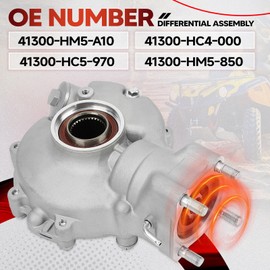 Complete Rear Differential Compatible With Honda Fourtrax 300 TRX300 / TRX300FW 4X4 1988-2000, Replace OE 41300-HM5-A10, 41300-HC4-000, 41300-HC5-970, 41300-HM5-850