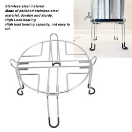 Stainless Steel Water Filter Stand, Compatible with Berkey Big, Travel, Royal, Detachable Legs, Easy Installation, Portable, Sturdy, 9'' Diameter 6'' Tall