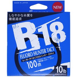 Seaguar Line Seager R18 Fluoro Hunter Tact, 328.4 ft (100 m), 10lb, Clear