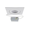 WAC Lighting Lotos 4in LED Square Adjustable Recessed Light 5-CCT