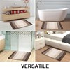 Bsmathom Bathroom Rugs Sets 4 Piece with Toilet Cover, Plush