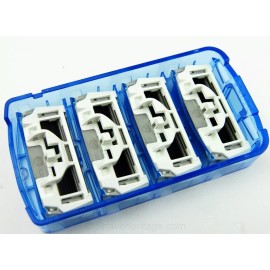 DOLLAR SHAVE CLUB RAZORS EXECUTIVE 6 BLADE 4ct Cartridges Packs / Free Shipping