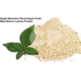 QB Aegle Marmelos Wood Apple Fruits Bael Quince Leaves Powder 250gm (8.8 OZ)'