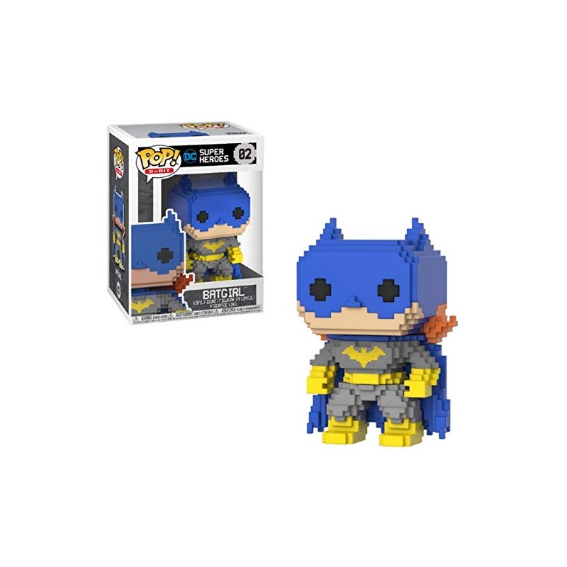 Funko 8-Bit Pop!: DC - Classic Batgirl (Blue) Collectible Figure