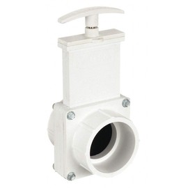 Gate Valve,Class 125,1-1/2 in,PVC