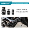 LIBRATON Socket Extension and Ratchet Set 18PCs - Impact Socket