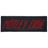Mötley Crüe Mötley Crüe Logo Unisex Patch multicolour, 100% polyester,