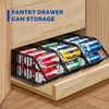 Boeetech Soda Can Organizer of 4 Pack,Stackable Can Organizer For