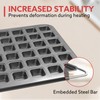 Biubumtu 2-Piece 48 Cup Steel Mini Muffin Pan – Non-Stick
