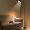 LALISU Dimmable Floor Lamp with Flexible Gooseneck and Rotatable Shade,