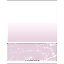 Business Voucher Check Stock - Computer Laser Checks - 250 Sheets Check on Bottom, Burgundy Marble