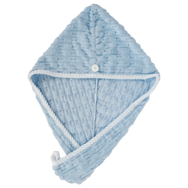 DJAPWPX Soft and Absorbent Hair Towel with Double Buttons for